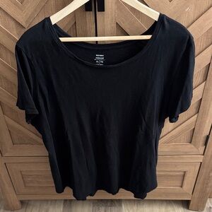 Old Navy Women's Classic Black Short Sleeve Tee